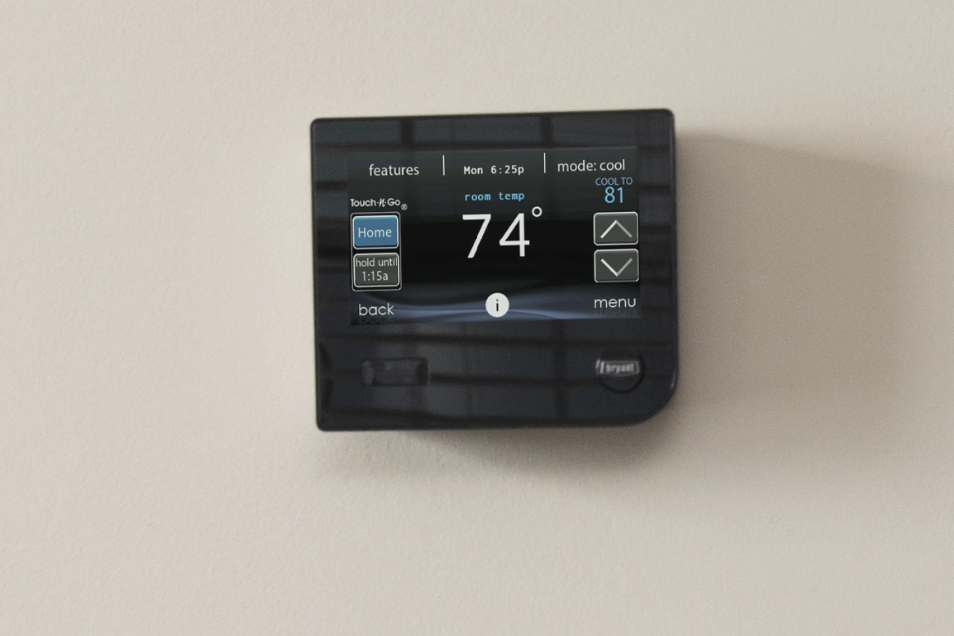 image of Bryant thermostat